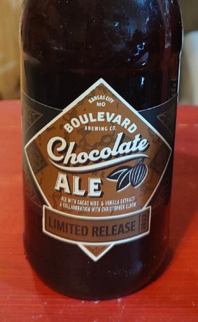 Chocolate Ale (2022) 8.7%, Boulevard Brewing Company (Duvel-Moortgat), United States