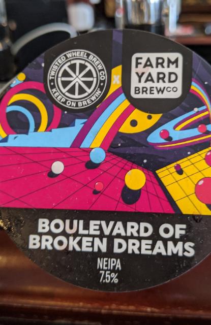 boulivard of broken dreams 7.5%, Farm Yard Brew Co., England