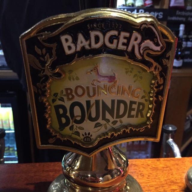 Bouncing Bounder 4.5%, Badger Brewery (Hall & Woodhouse), England