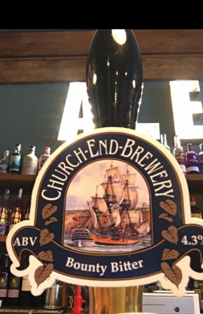 Bounty Bitter 4.3%, Church End Brewery, England