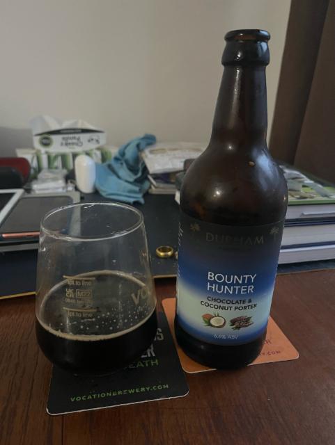 Bounty hunter 6.6%, The Durham Brewery, England