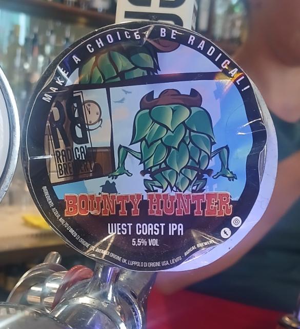 bounty hunter 5.4%, Radical Brewery, Italy