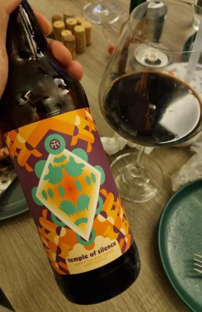 Bourbon-barrel aged temple of silence w/ coconut 14.0%, Modern Times Beer, United States