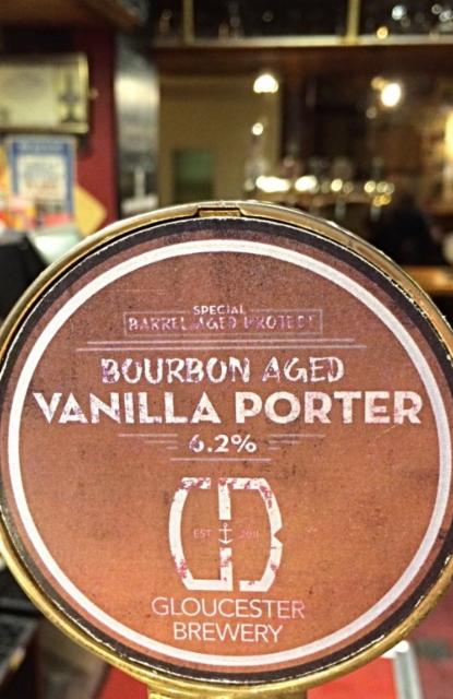 Bourbon Aged Vanilla Porter 6.2%, Gloucester Brewery, England