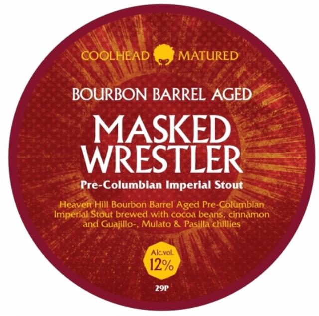 Bourbon BA Masked Wrestler 12.0%, CoolHead Brew, Finland