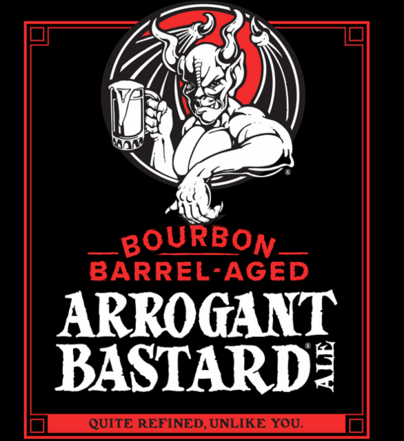Bourbon Barrel-Aged Arrogant Bastard 2016 8.1%, Stone Brewing (Sapporo Breweries), United States