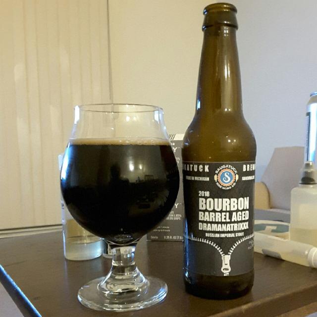 Bourbon Barrel Aged Dramanatrixxx 9.4%, Saugatuck Brewing Co., United States