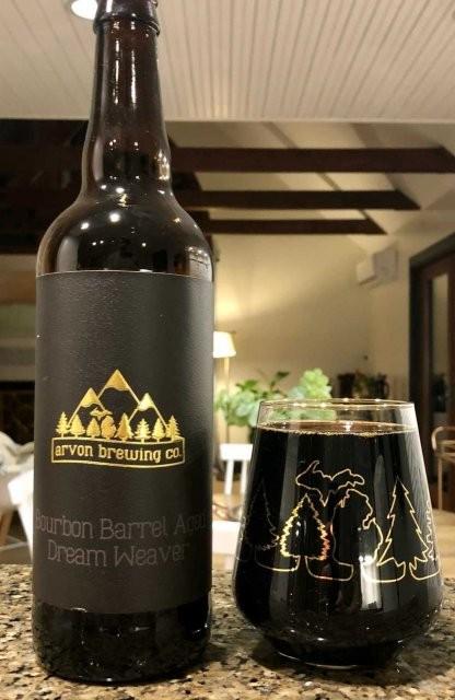Bourbon Barrel Aged Dream Weaver 17.3%, Arvon Brewing Company, United States