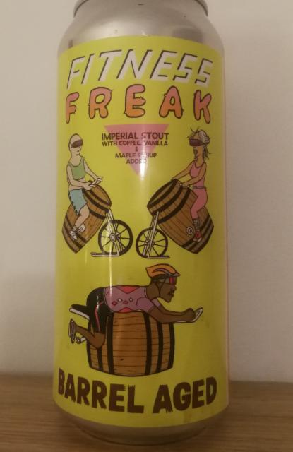 Bourbon Barrel Aged Fitness Freak 14.0%, Hoof Hearted Brewing, United States