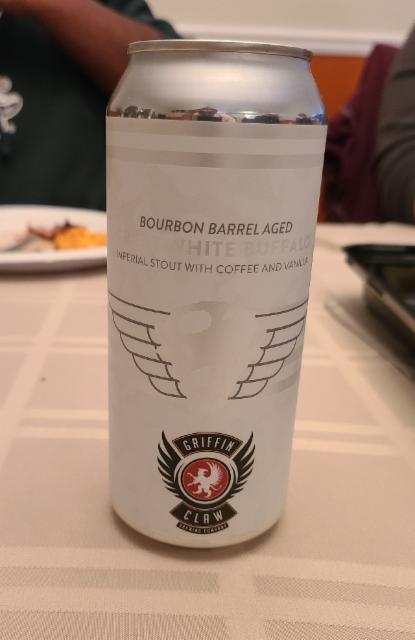 Bourbon Barrel Aged Great White Buffalo 12.0%, Griffin Claw Brewing Company, United States
