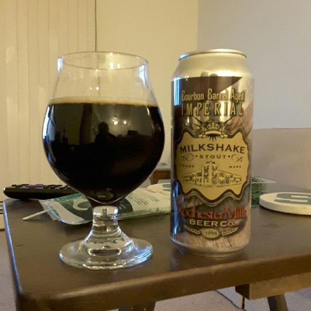 Bourbon Barrel Aged Imperial Milkshake Stout 13.0%, Rochester Mills Beer Company, United States