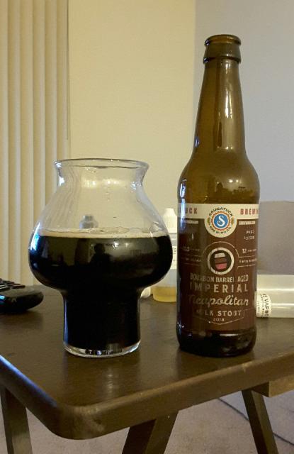 Bourbon Barrel Aged Imperial Neapolitan Milk Stout 10.5%, Saugatuck Brewing Co., United States