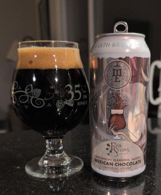 Bourbon Barrel Aged Mexican Chocolate Stout 11.8%, Mother Earth Brew Company, United States