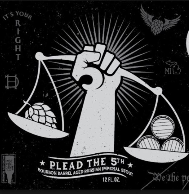 Bourbon Barrel Aged Plead the 5th 11.0%, Dark Horse Brewing Company, United States