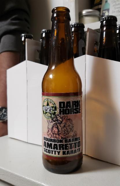 Bourbon Barrel Amaretto Scotty Karate 11.0%, Dark Horse Brewing Company, United States
