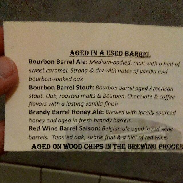 Bourbon Barrel Stout 8.0%, Goodwood Brewing Company, United States