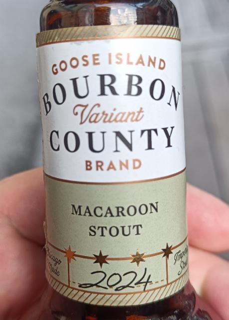 Bourbon County Brand Macaroon Stout (2024) 14.6%, Goose Island Beer Company (AB-InBev), United States