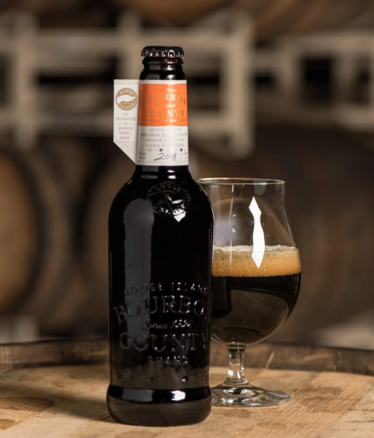 Bourbon County Brand Midnight Orange Stout (2018) 15.2%, Goose Island Beer Company (AB-InBev), United States