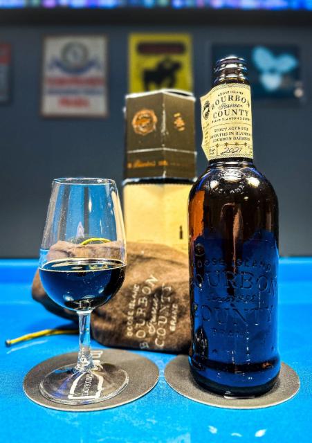 Bourbon County Brand Reserve Blanton's Stout 15.4%, Goose Island Beer Company (AB-InBev), United States