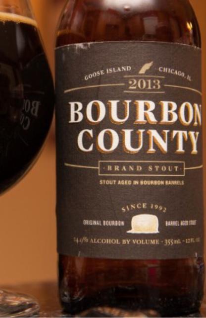 Bourbon County Brand Stout (2013) 14.9%, Goose Island Beer Company (AB-InBev), United States