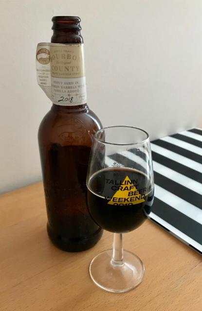 Bourbon County Brand Vanilla Stout (2018) 14.9%, Goose Island Beer Company (AB-InBev), United States