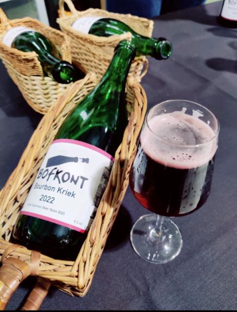 Bourbon Kriek 2022 6.0%, Bofkont, Belgium