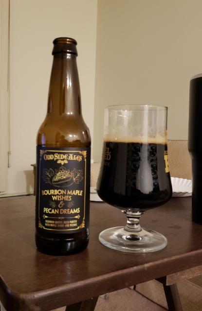 Bourbon Maple Wishes & Pecan Dreams 11.0%, Odd Side Ales, United States