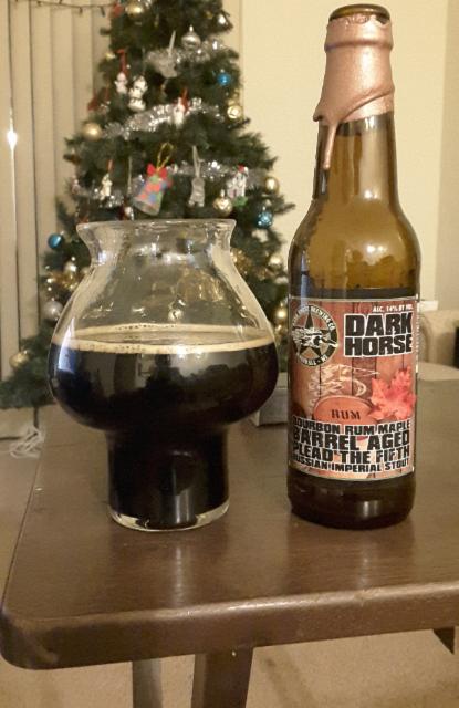 Bourbon Rum Maple Barrel Aged Plead The Fifth 14.0%, Dark Horse Brewing Company, United States