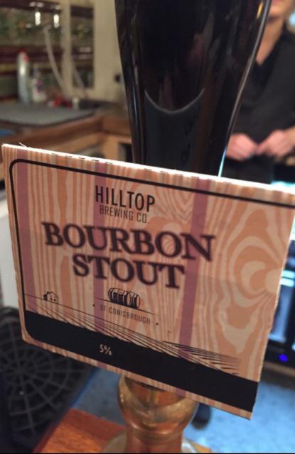 Bourbon Stout 5.0%, Hilltop Brewing Co., England