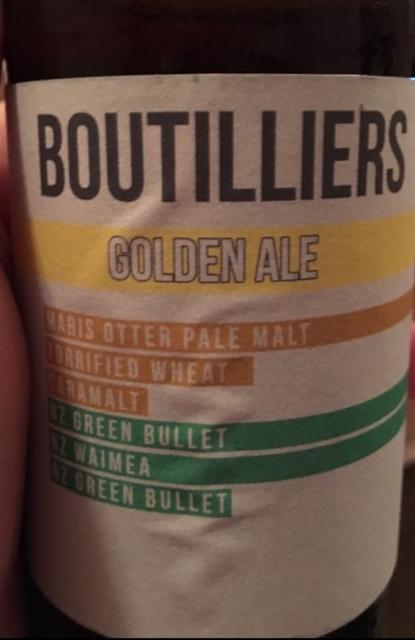 Boutilliers Golden Ale 4.6%, Boutilliers Ltd, England