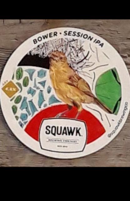 Bower 4.0%, Squawk Brewing Company, England