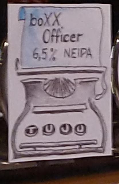 boXX Officer NEIPA 6.5%, Panimoyhtiö Tuju, Finland