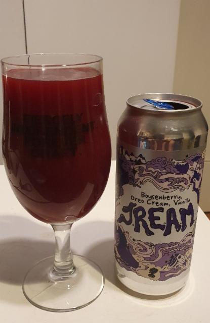 Boysenberry, Oreo Cream, Vanilla J.R.E.A.M. 4.8%, Burley Oak Brewing Company, United States