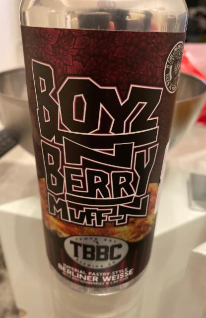 Boyzin Berry muff n 8.0%, Tampa Bay Brewing Company, United States