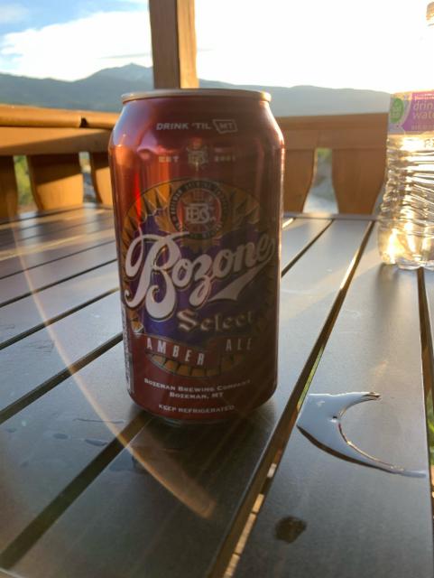 Bozone Select Amber Ale, Bozeman Brewing Company