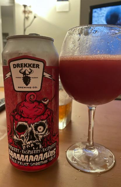 Braaaaaaaains - Raspberry, Raspberry, Raspberry 7.4%, Drekker Brewing Company, United States