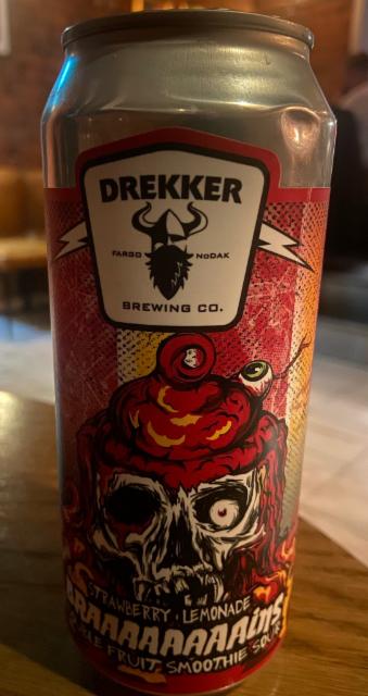 Braaaaaaaains Strawberry Lemonade 6.3%, Drekker Brewing Company, United States