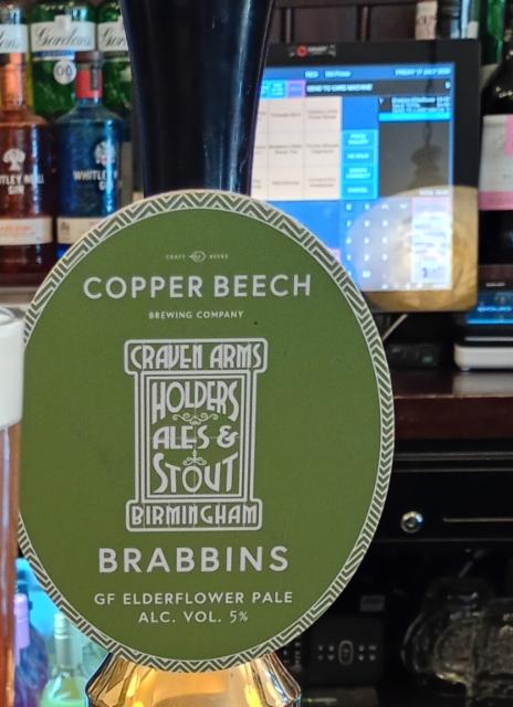 Brabbins 5.0%, Copper Beech Brewing Company, England