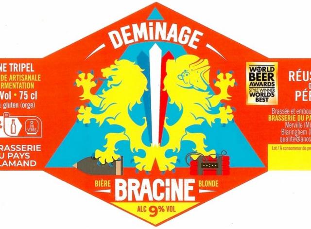 Bracine Déminage 9.0%, Brasserie Du Pays Flamand, France