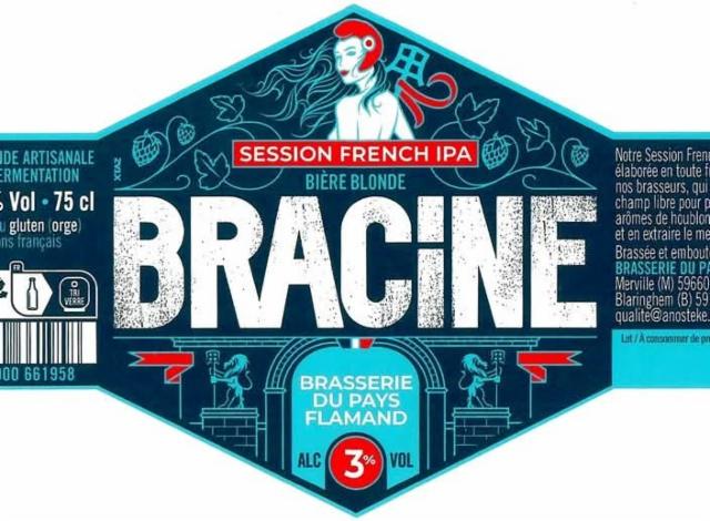 Bracine Session French IPA 3.0%, Brasserie Du Pays Flamand, France