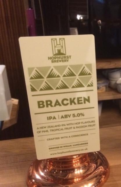 Bracken 5.0%, Hophurst Brewery, England