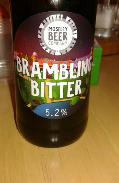 Brambling Bitter 5.2%, Moseley Beer Co, England