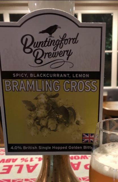 Bramling Cross 4.0%, Buntingford Brewery, England