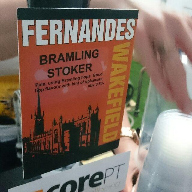 Bramling Stoker 3.8%, Fernandes Brewery Tap, England