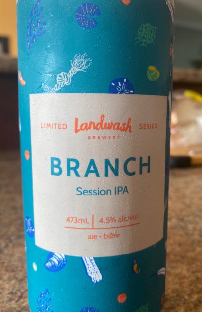 BRANCH 4.5%, Landwash brewery, Canada