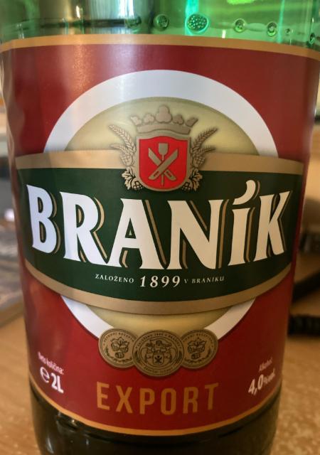 Branik Export 4.0%, Zagrebačka Pivovara (MolsonCoors), Croatia