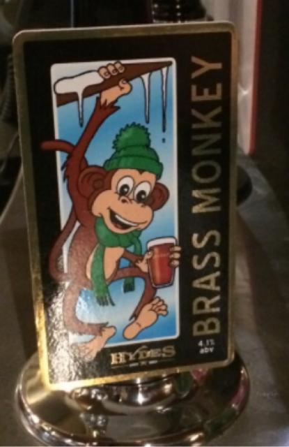 Brass Monkey 4.1%, Hydes Salford, England