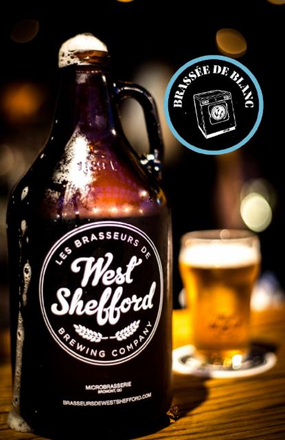 Brassée de blanc 4.7%, Brasserie de West Shefford, Canada