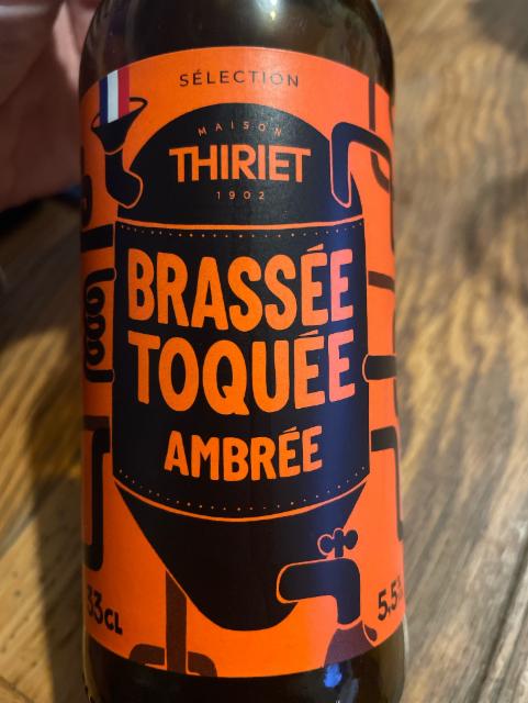 Brassee toquee ambree 5.5%, La Madelon - Brasserie Artisanale des Vosges, France