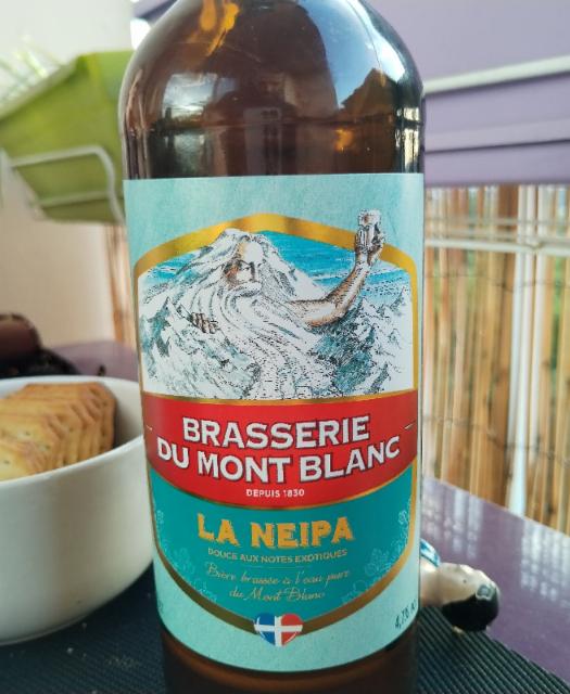 brasserie du mont blanc la neipa, Brasserie Du Mont Blanc